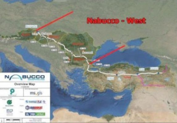 Conducta Nabucco V, selectată pentru livrarea gazelor